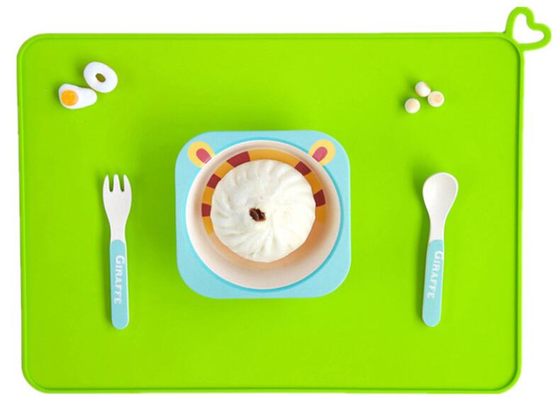硅胶餐垫定制(硅胶餐垫选用食品级不锈钢环境保护硅胶材质制做)