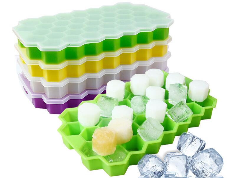 蜂窝硅胶冰格冰块模具制冰盒